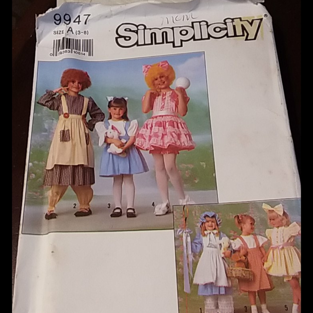 Simplicity Pattern 9947 - Picture 1 of 3